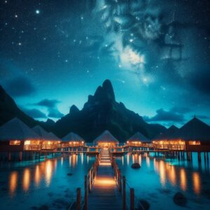 Bora Bora malam