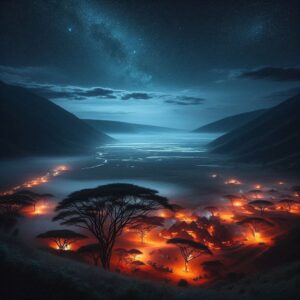 Keindahan Malam Ngorongoro Crater