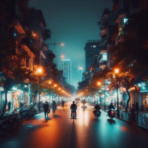 Hanoi malam hari