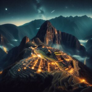 Machu Picchu malam