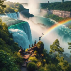  iluminasi Niagara Falls